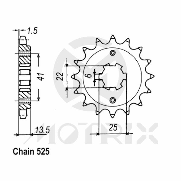 Front sprocket JTF293