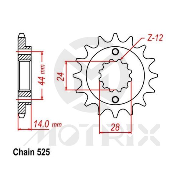 Front sprocket JTF314