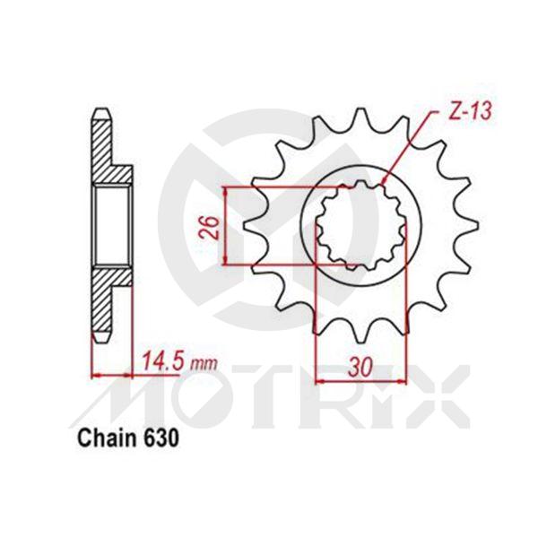 Front sprocket JTF335