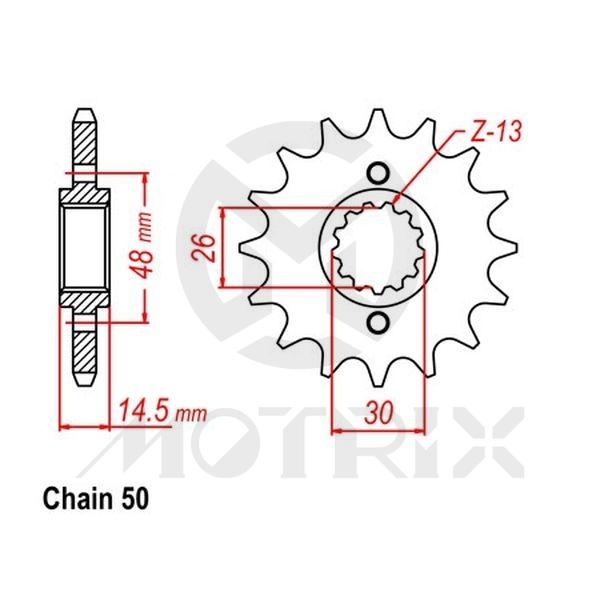 Front sprocket JTF339