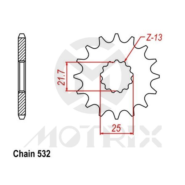 Front sprocket JTF440