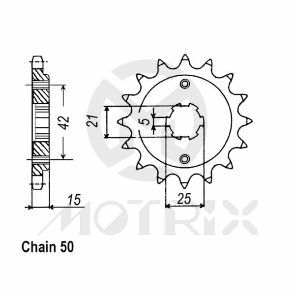 Front sprocket JTF492