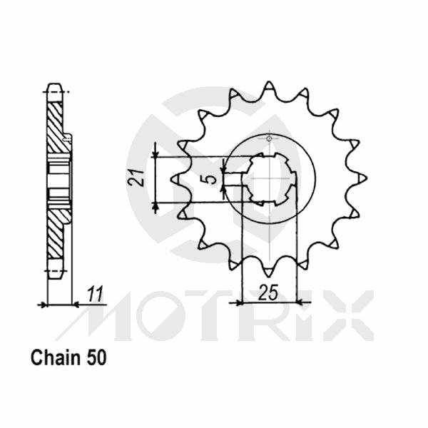 Front sprocket JTF508