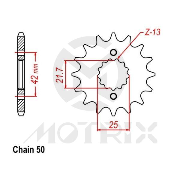 Front sprocket JTF513