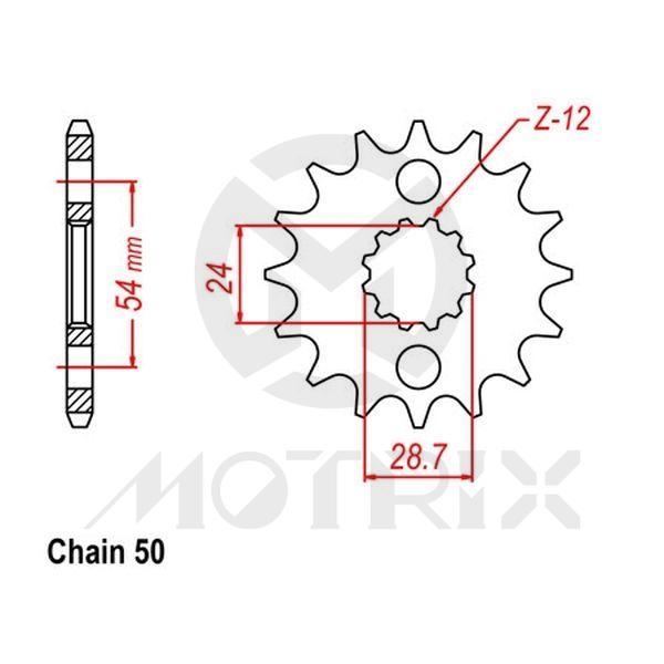 Front sprocket JTF517