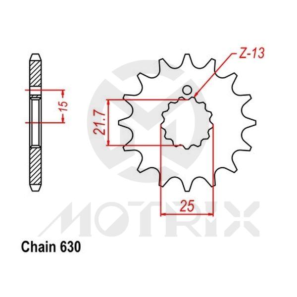 Front sprocket JTF518