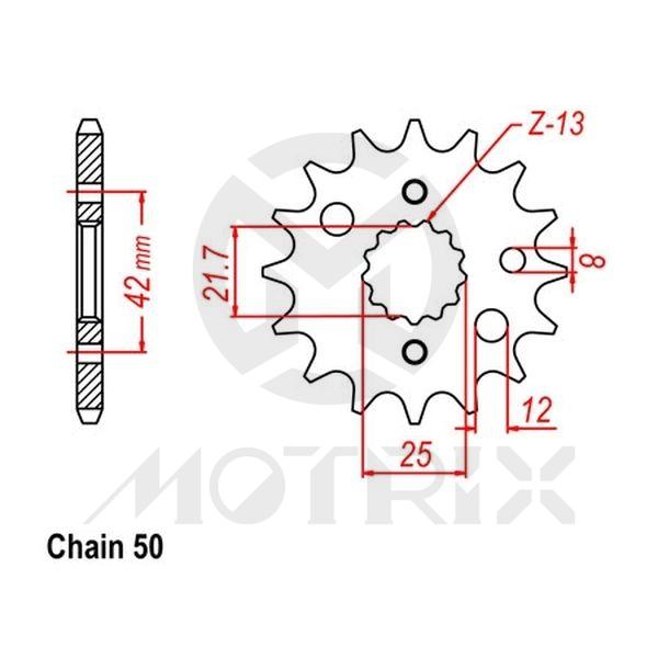 Front sprocket JTF519