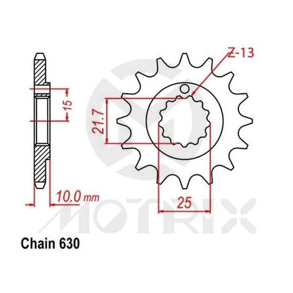 Front sprocket JTF521
