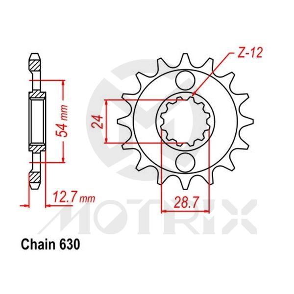 Front sprocket JTF522