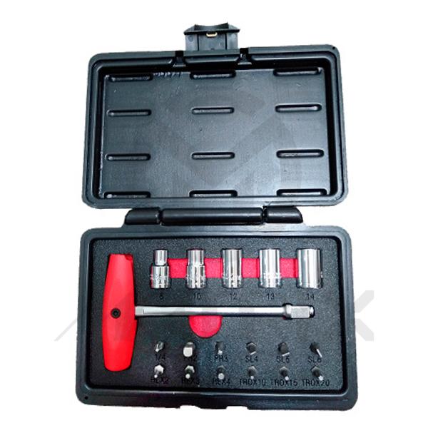 [84-09414] 18pcs bit socket sets