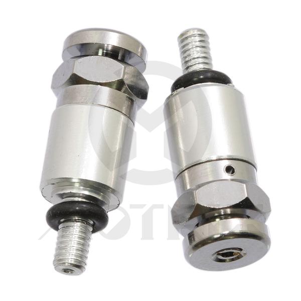 Aluminum bleeder set for forks M4* 0.7 Fit KTM/WP 43-48mm, short type: 27.7mm