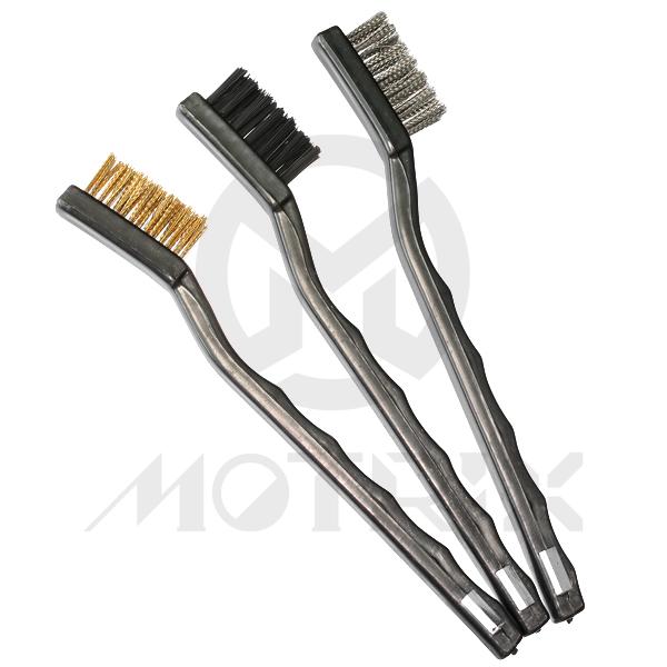[84-20503] Miniature wire brush set , 18*1.2*2.2Cm, 3pcs/set