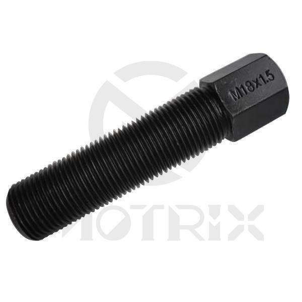 [84-31815] Flywheel puller , m18 x 1.5 Right hand external thread , lubricate all areas before use. Application：kawasaki：klf110 96-00, ksf250 96-00, kz200, kz250, kl250, kz400, kz440, en500, ex500, kz550,gpz550, zx600, kz650, gpz750, zx750, vn750, kz750, kz900, kz10