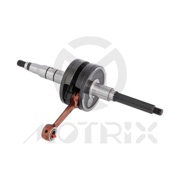 Crankshaft for APRILIA SR50, MBK BOOSTER, YAMAHA BWS50. MATERIAL:ALUMINIUM