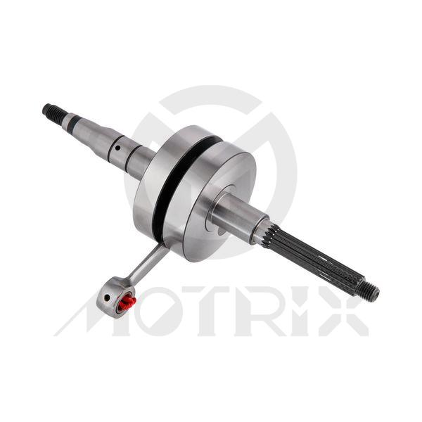 Crankshaft for RACING MINARELLI HORIZONTAL. MATERIAL:ALUMINIUM