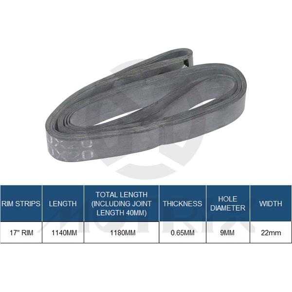 Rim strip for rim 17''