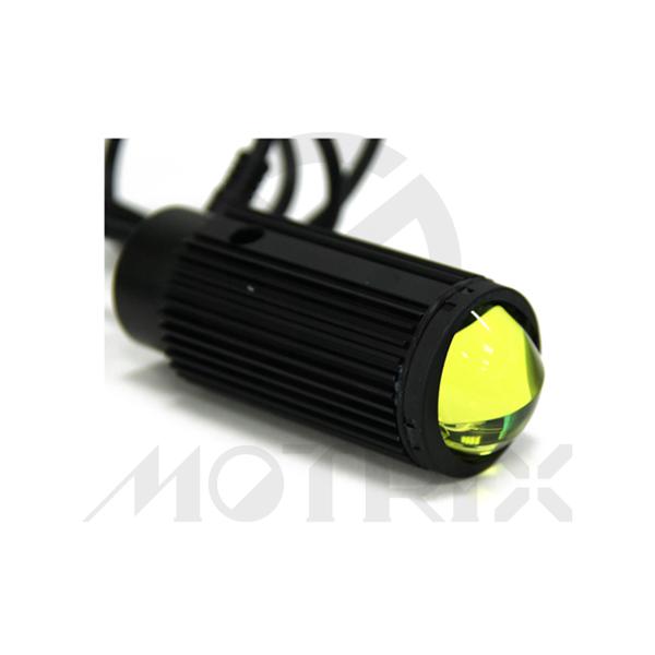 [669-10805] LED fog lamp, yellow, 1850 lumen, power consumption 12W, color temperature 5700K, voltage 12-24V, life time 20,000 hours