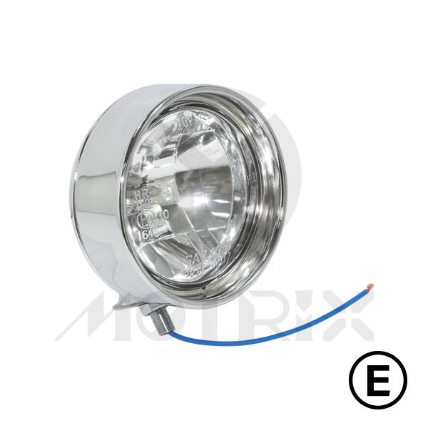 [669-11710E-R] Spot / Fog lamps 4'' bottom mount with rim H3 12V 55W, with E-mark