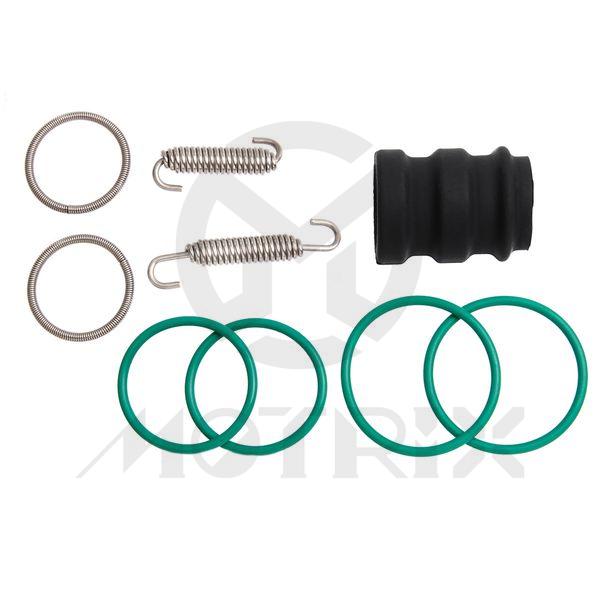 Expansion chamber seals and springs for KTM 125-150 00-current, 200CC 00-10 ; HUSQVARNA TC/TE 125 14-current, TE150 17-current
