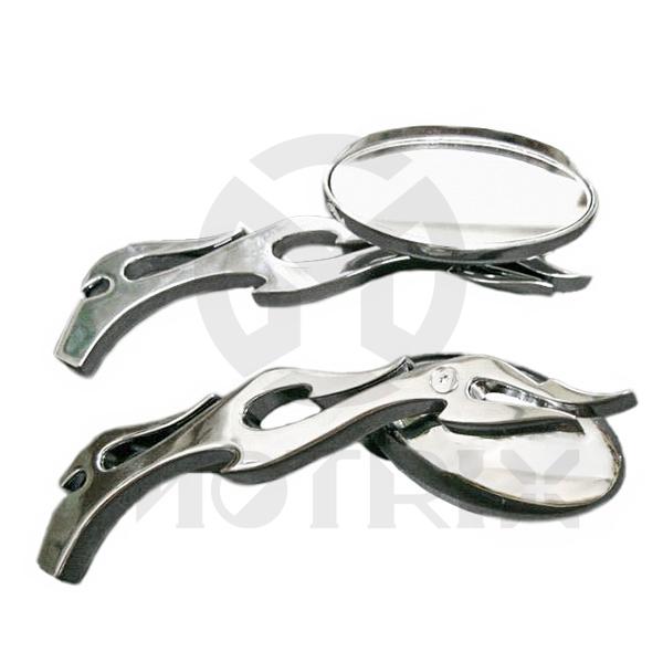 [209-09910-A8] (Pair) Mirror for universal, alloy (Type 5)