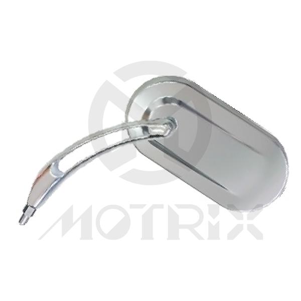 Mirror for universal. Housing : Zinc / Silver ;  Stay : Aluminum / Silver