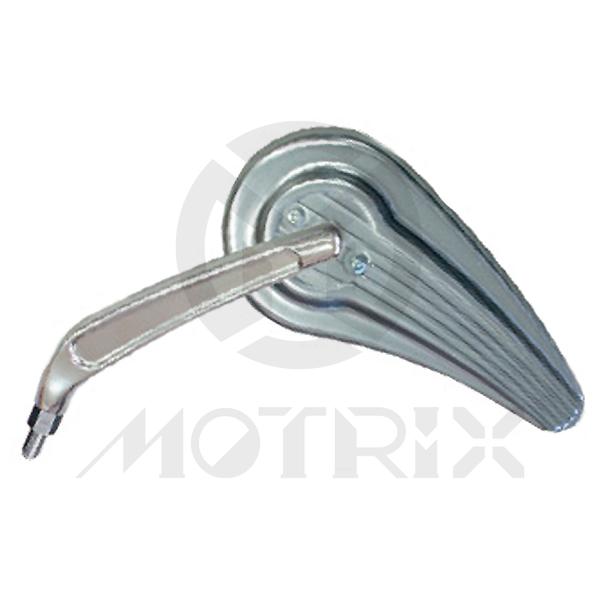 Mirror for universal. Housing : Zinc / Silver ; Stay : Aluminum / Silver