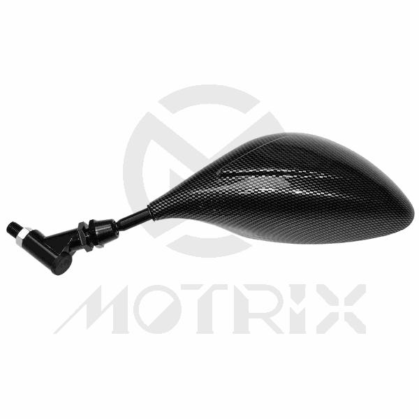 [209-15712] (Pair) Mirror for universal, carbon fashion style with 10mm thread