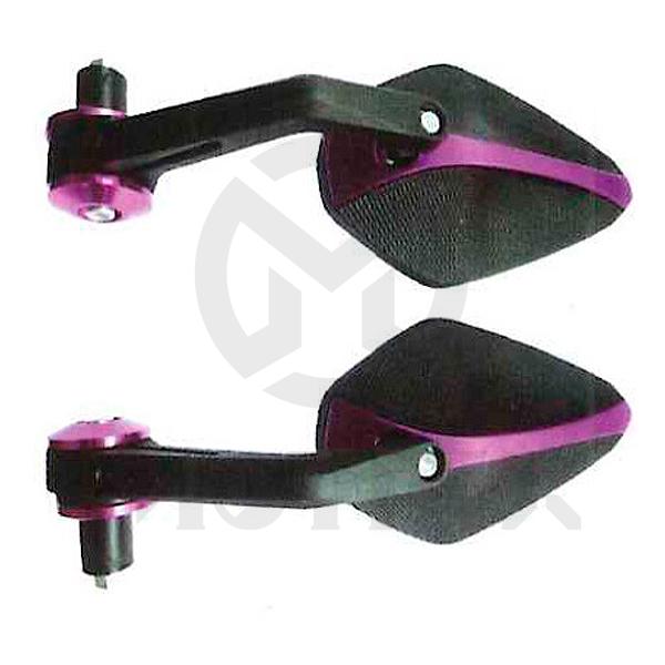 [209-26302] (Pair) Bar end mirror for universal, CNC