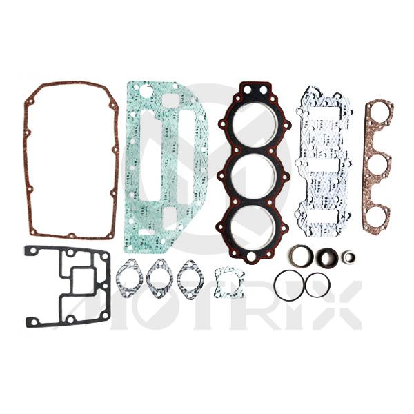 Power head gasket kit for EVINRUDE JOHNSON outboard 3cyl 50, 60, 65, 70 HP 1986 & Up