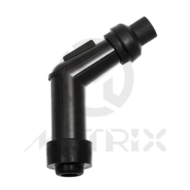 [28-02302] Spark plug resistor covers, 120° Elbow type (Long)
