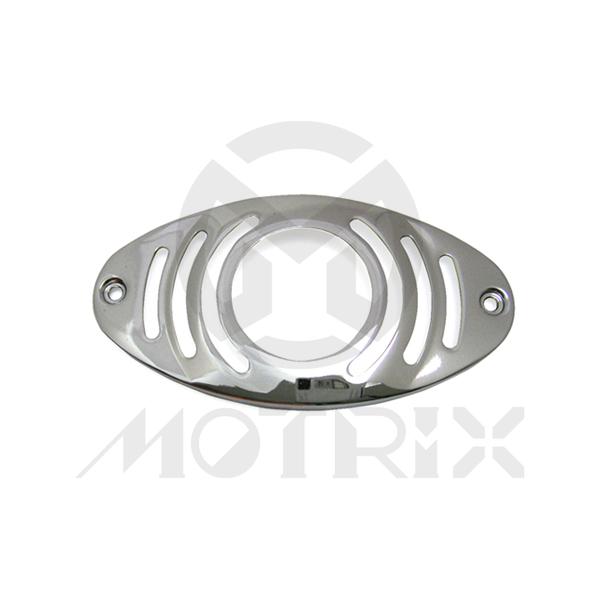 [629-06110] Universal taillight, chrome lens