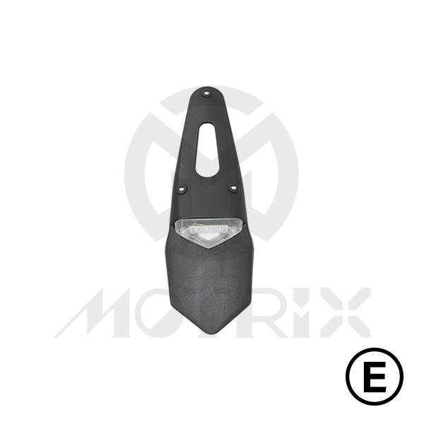 [629-10415ELED-A] Universal taillight(LED), clear lens, licence light