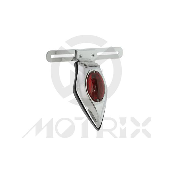 Universal taillight, red lens