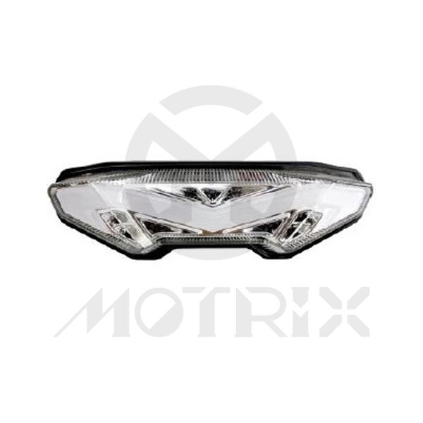 [627-00206RLED-W] Taillight(LED) for YAMAHA FZ-9, smoke lens, with indicator, with winker