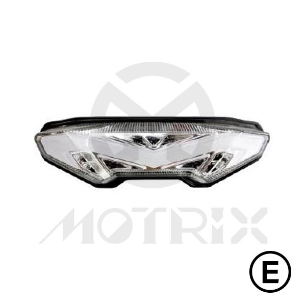 [627-00215RELED] Taillight(LED) for YAMAHA FZ-9, clear lens, with E-mark