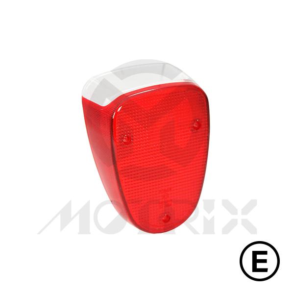 [627-04404E-L] Taillight red lens only for YAMAHA XVS, drag star classic 650/1100, red lens, with E-mark