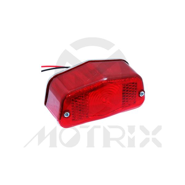 Universal lucas taillight, red lens