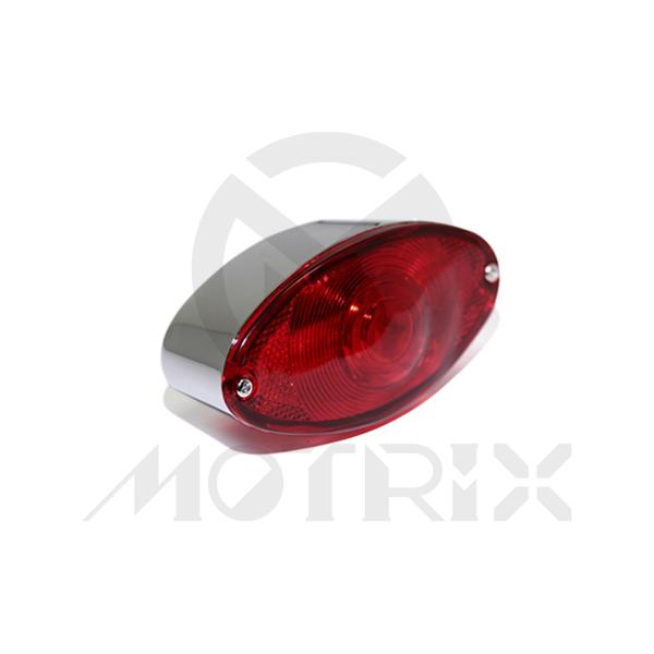 [629-04515LED] Universal large cat eye taillight(LED), clear lens
