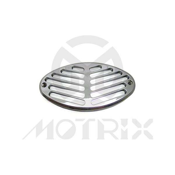[629-07410] Universal taillight, chrome lens