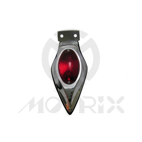 [629-10600] Universal taillight, red lens
