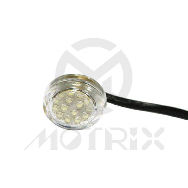 [629-28701LED] Universal taillight(LED), clear lens (4500K), white light