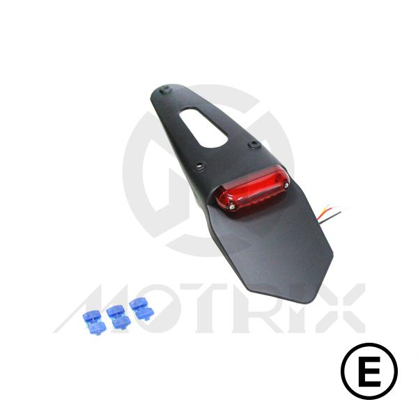 Universal rear light(LED), with E-mark, with bracket