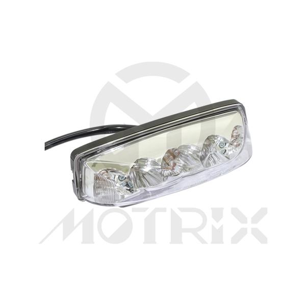 [629-91315] Universal taillight(LED), clear lens with CE approval