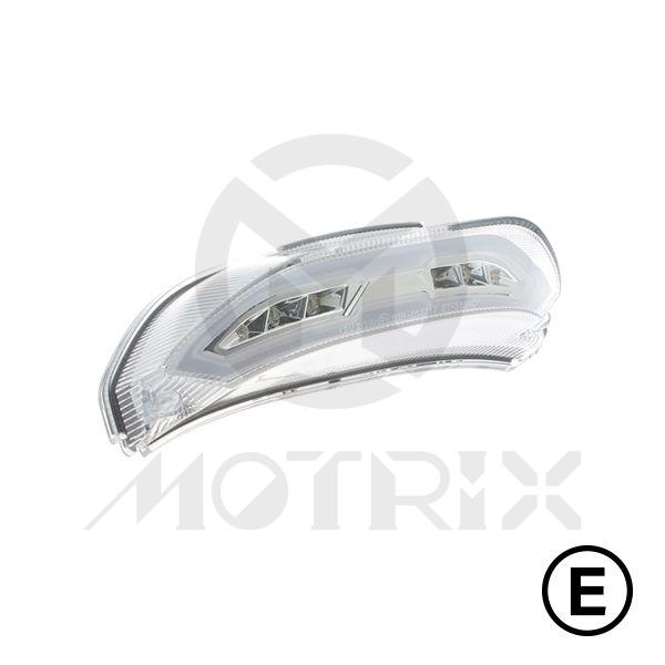 Taillight(LED) for HONDA CBR600RR, clear lens, silver reflector, with E-mark