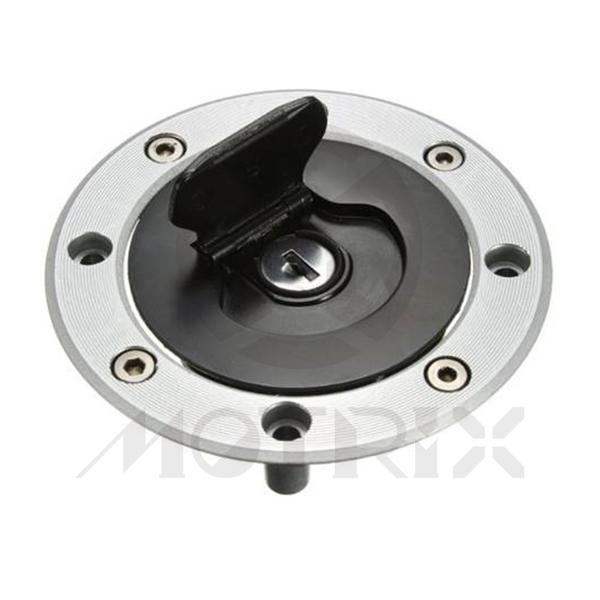 [145-00910] Fuel cap silver SUZUKI GSX-R600 01-03