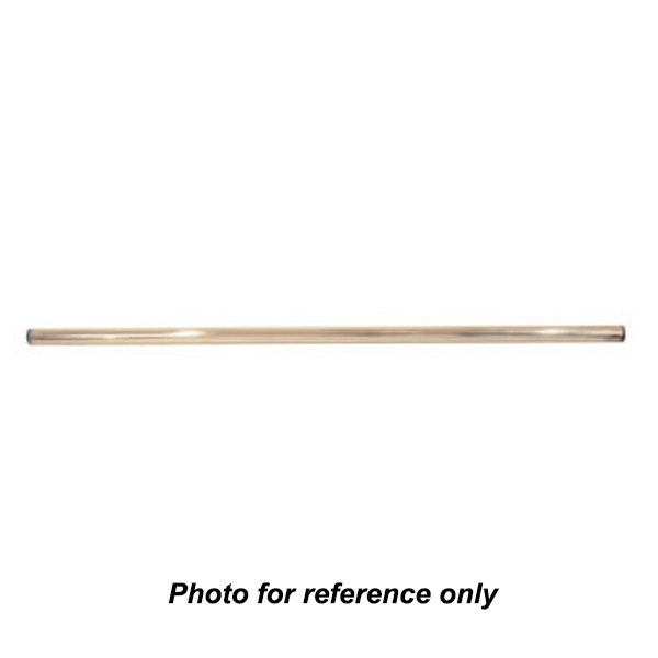 Chrome bar steel broomstick, W/32", H/0"R/0", S/0"