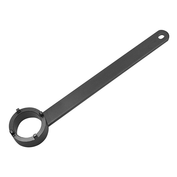[84-36187] Steering head bearing wrench fits on most vespa from 1950's to even the newsiest Vespa and Piaggio scooters of today. Also fit on Stella ,Bajaj, and most Derbi and some Aprilia scooters.