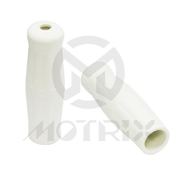Vintage style rubber grip. L: 130MM fits (1'', 7/8''')