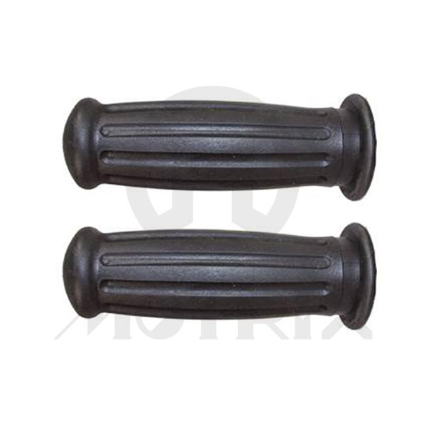 Rubber grips with close end. L: 110mm fits (1'', 1-1/8''), flange: 48mm