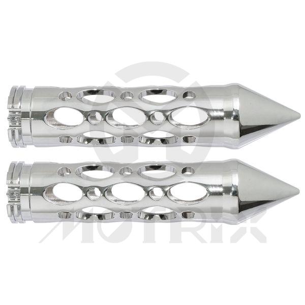 [42-17110] Alloy grips for HARLEY, oval type